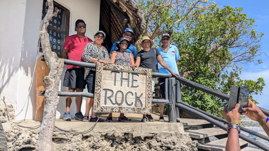 Magical Restaurant in zanzibar The Rock Restaurant 5+ Group - The Dining Experience