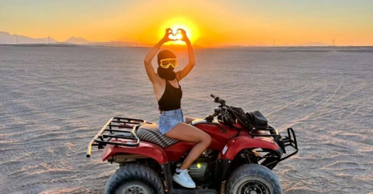 Makadi Bay: Sunset Quad & ATV Adventure & Seaview - The Ride: Desert, Dunes, and Sea Views