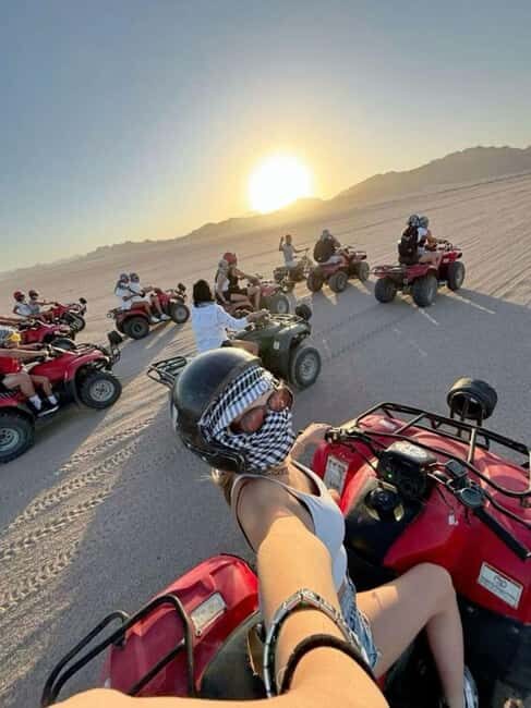 Marrakech: Agafay Desert Quad & Camel Rides with Dinner Show - The Quad Biking Adventure: A Heart-Pumping Start