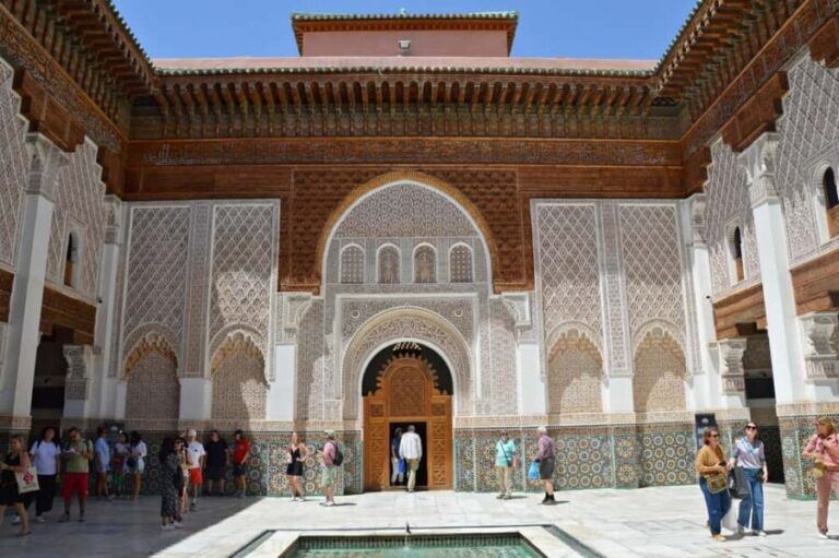 Marrakech: Ben Youssef Medersa, Le Jardin Secret & Souk Tour - What’s Included and What’s Not