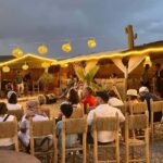 Marrakech: Camel Ride, Dinner, Pool, and Fire Show in Agafay - The Live Music and Fire Show: Nighttime Entertainment