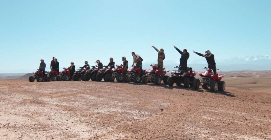 Marrakech: Half-Day Desert Quad Tour with Camel Ride - Transportation and Timing