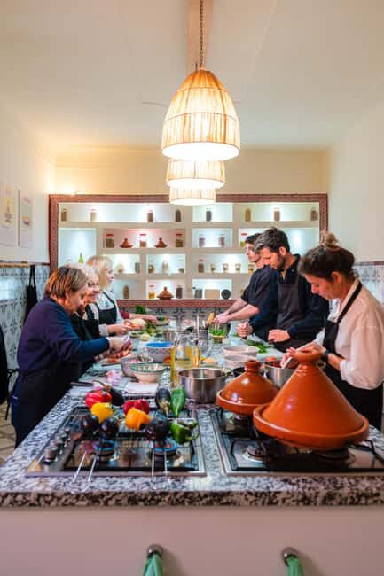 Marrakech: Moroccan Cooking Class with Market Visit and Meal - Hands-On Cooking with Local Chefs