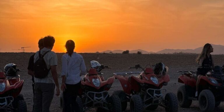 Marrakech: Quad Bike excursion at the sunset with Tea Break - Practical Details & Considerations