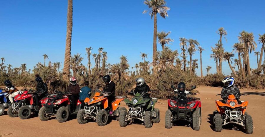 Marrakech: Quad excursion at the palm grove dunes with tea - The Value of This Quad Tour