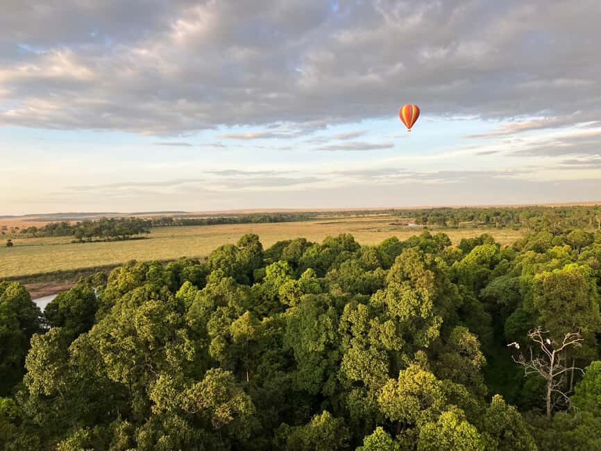 Masai Mara Hot Air Balloon Safari & Champagne Breakfast - What’s Included and What’s Not