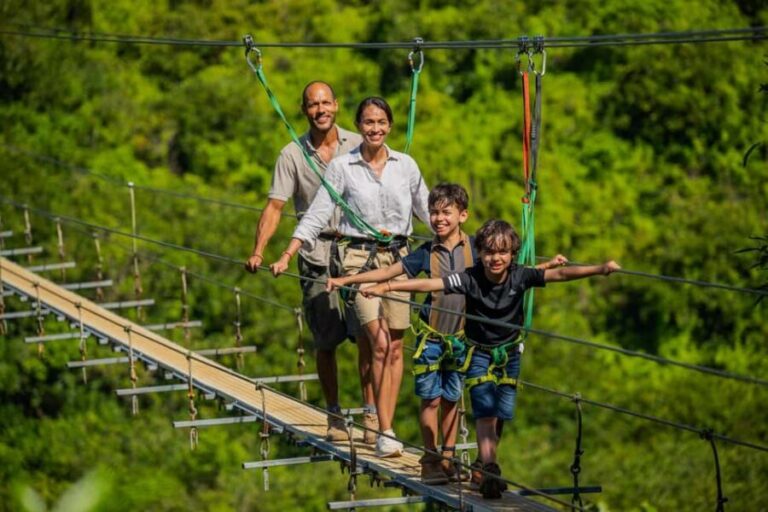 Mauritius: Vallé Advenature Park, Nepalese Bridge - What to Expect on the Tour