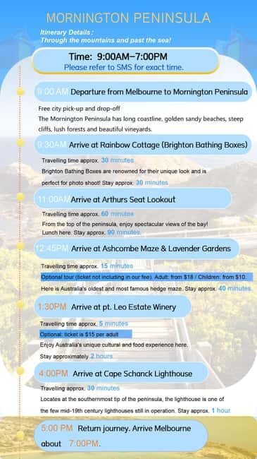Melbourne: Mornington Peninsula Day Trip - Exploring the Highlights in Detail
