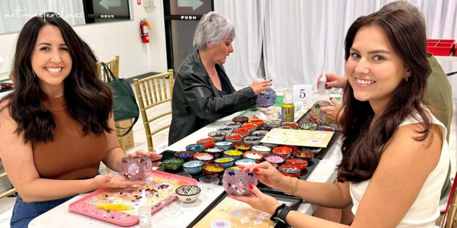 Melbourne: Mosaic Art Classes - Turkish Lamp Workshop - An Artistic Spin on Melbourne’s Craft Scene