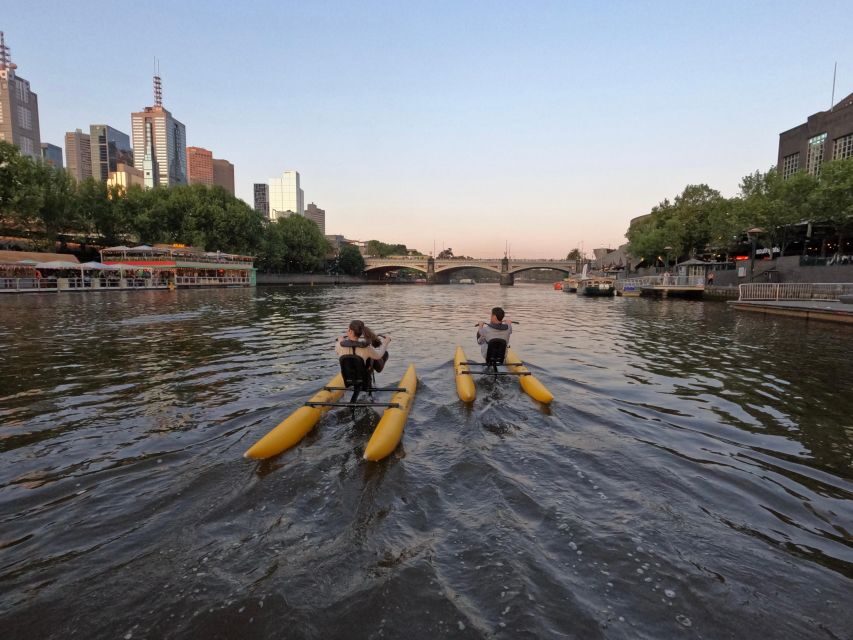 Melbourne: Yarra River Twilight Waterbike Tour - What to Expect on the Tour