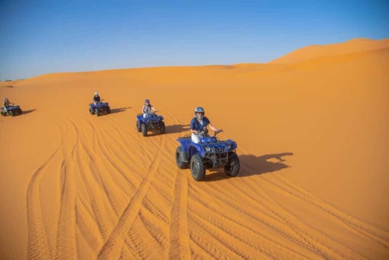 Merzouga: Quad Biking, Sandboarding, Camel & Sunset Dinner - Who Should Consider This Tour?