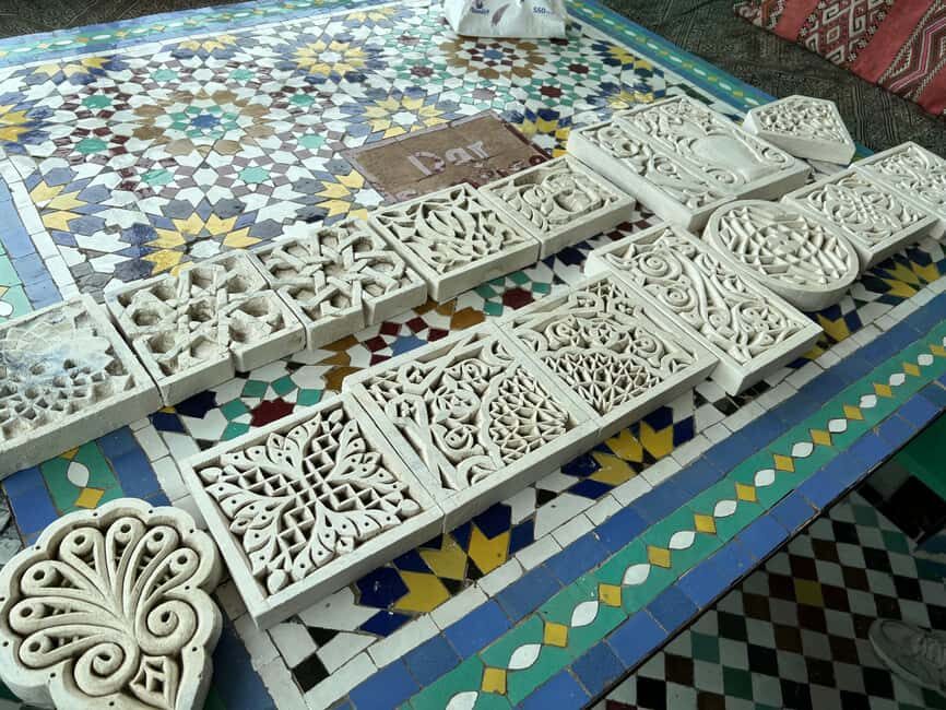 Moroccan Plaster Sculpture Workshop - The Practical Aspects