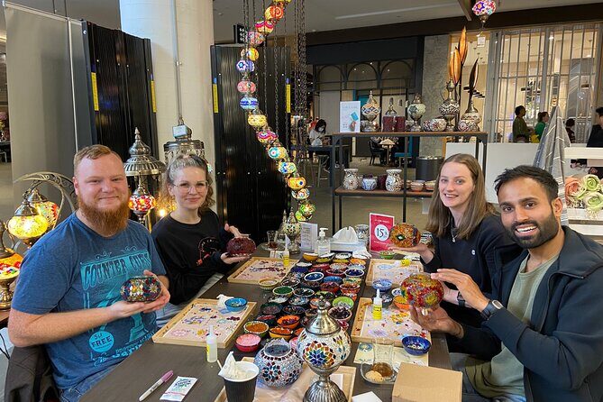 Mosaic Art Classes Melbourne: Turkish Lamp Workshop - A Creative Introduction to Turkish Mosaic Lamps