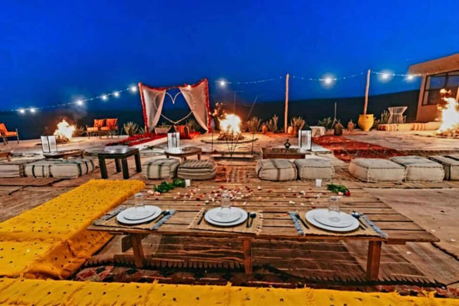 Mystic dinner and camel ride with sunset in Agafay desert - What’s Included and What to Prepare For