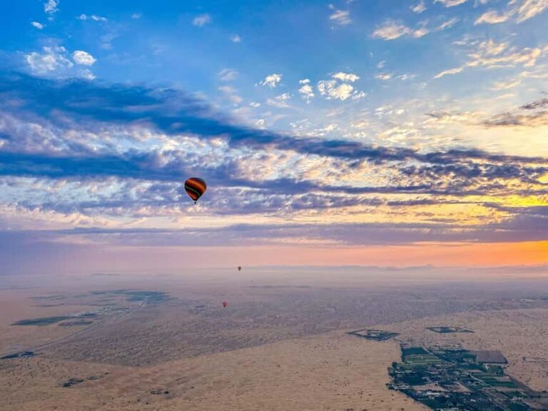 Noble Life Sunrise Hot Air Balloon Ride Over Dubai Desert - What Could Be Improved?
