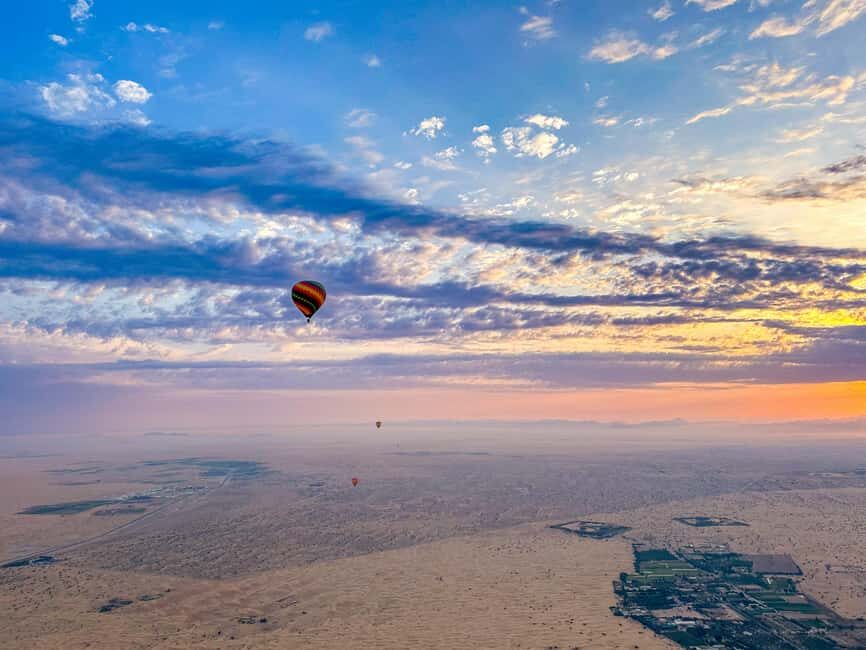 Noble Life Sunrise Hot Air Balloon Ride Over Dubai Desert - What Could Be Improved?