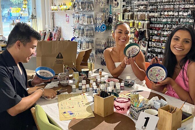 Paint and Sip Classes Melbourne: Ceramic Plates & Bowls - What Do You Paint?