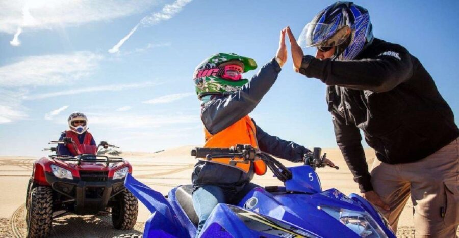 Paradise Valley & Desert Dunes with Camel Ride and quad bike - The Sand Dunes: Quad Biking Adventure