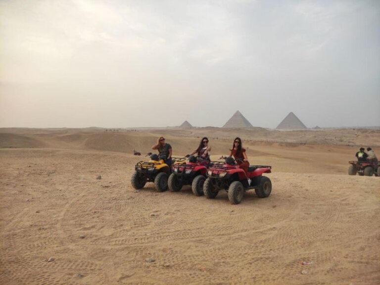 Pyramids Quad Biking Adventure - What’s Included and What’s Not