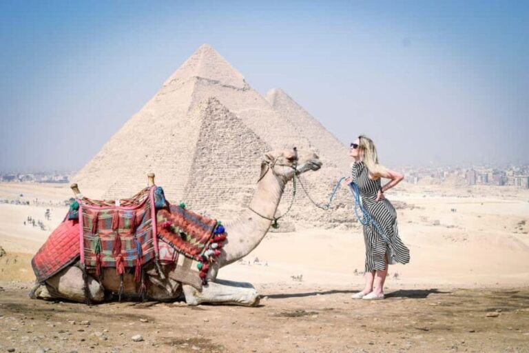 Pyramids & Sphinx Tour with Free Camel Ride - Starting Point: Hotel Pickup and Transportation