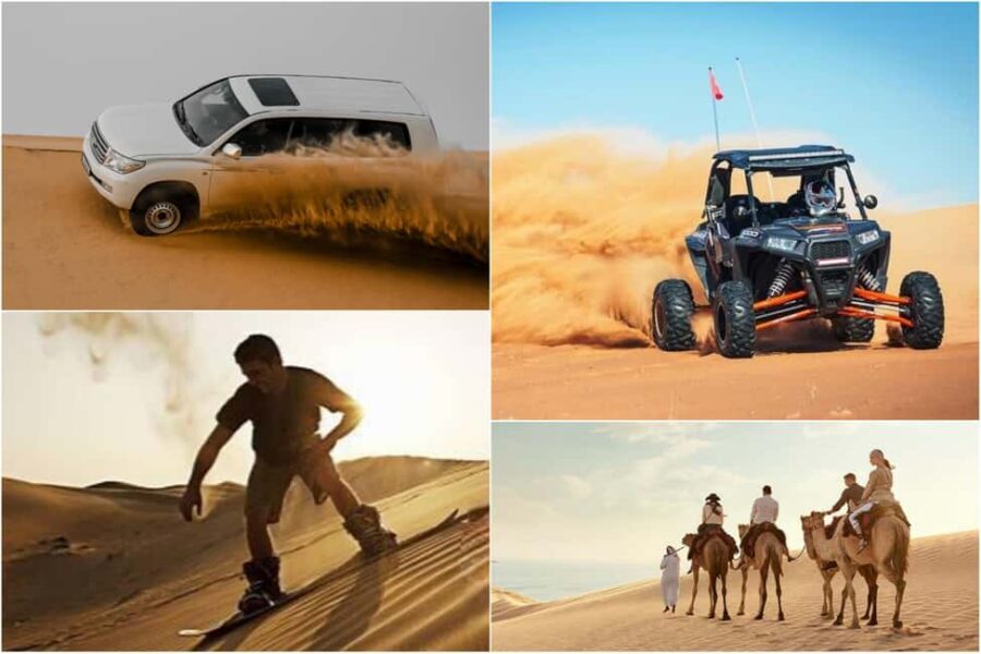 Qatar Desert Safari, Quad bike, Camel Ride and Sandboarding - What You Can Expect: A Closer Look at the Itinerary