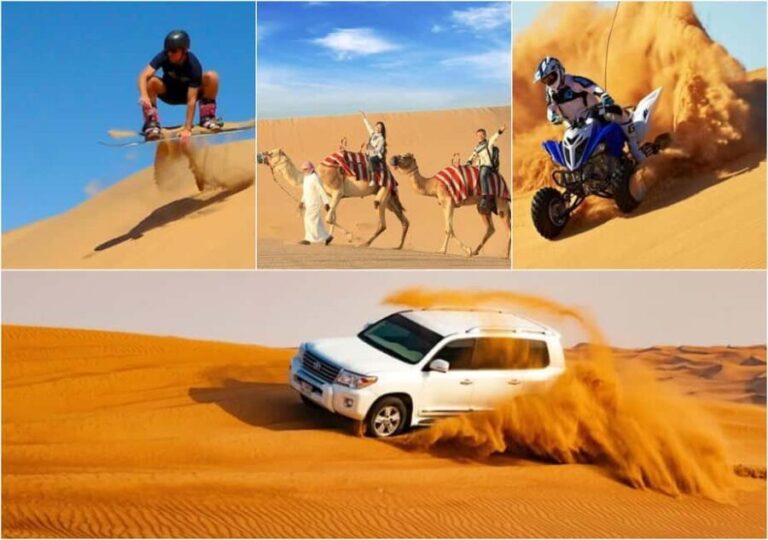 Qatar: Sunset Desert Safari with Camel Ride & Sandboarding - FAQ