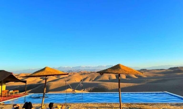 Quad bike and Lunch & Pool in Desert Marrakech Agafay - Desert Views and Photo Stops