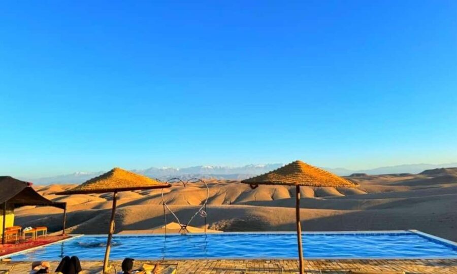Quad bike and Lunch & Pool in Desert Marrakech Agafay - Desert Views and Photo Stops