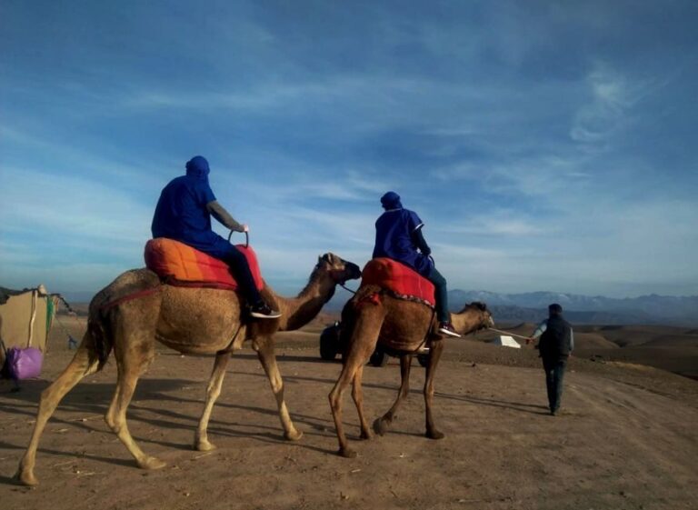 Quad bike & Camel ride in Agafay with dinner at Chouf Lor - The Serenity of Camel Riding