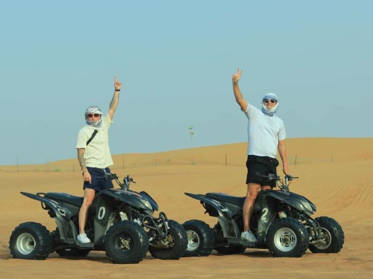 Quad Biking & Private 4x4 Doha Desert Safari Tour - Detailed Breakdown of the Experience