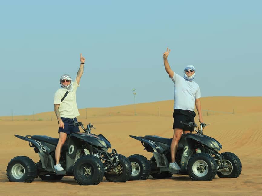Quad Biking & Private 4x4 Doha Desert Safari Tour - Detailed Breakdown of the Experience