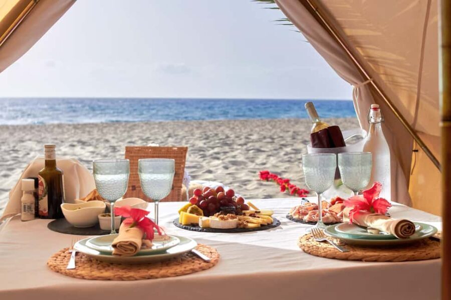 Romantic Sunset Experience with Glamping Silver Pack - The Small Details That Make a Difference