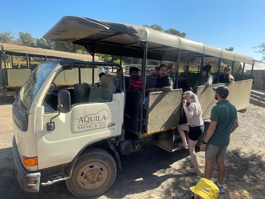SAFARI- Cape Town Aquila Big 5 & Lunch (Hotel Pickup incl.) - What Makes This Tour Special