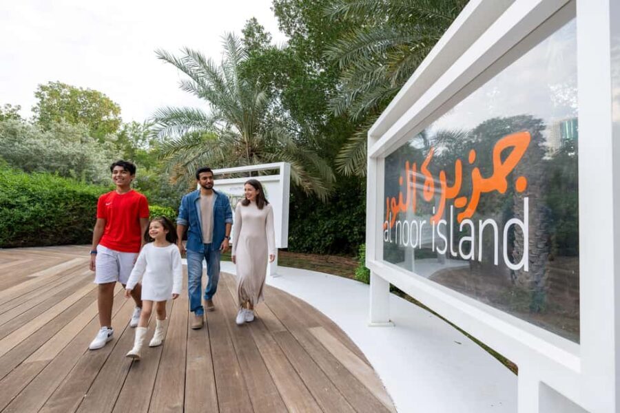 Sharjah: Al Noor Island and Butterfly House Entry Ticket - FAQ