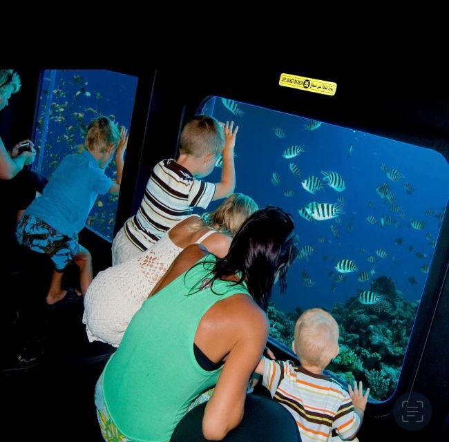 Sharm El-Sheikh: Seascope Submarine boat cruise with pickup - Value for Money