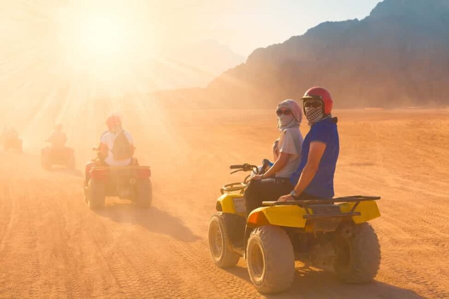 Sharm ElSheikh: ATV Quad & Buggy Adventure Sunrise or Sunset - The Itinerary in Detail