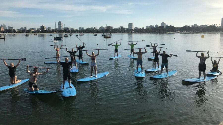 St Kilda: Group Lesson for Stand-Up Paddleboarding - The Value of the Experience
