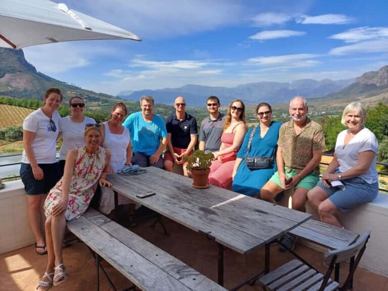 Stellenbosch wine tour, all inclusive of lunch and tastings. - Why This Tour Offers Great Value