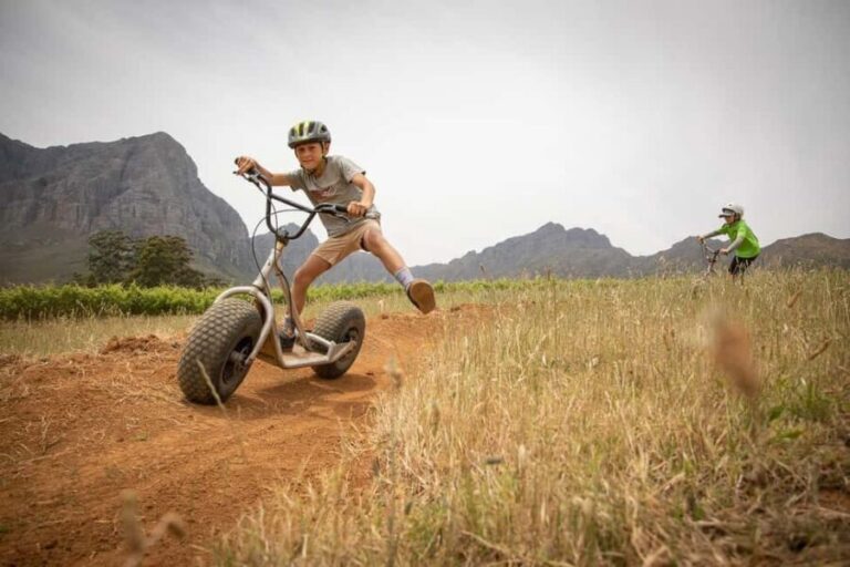 Stellenbosch Winelands downhill gravity Scooter - Price and Overall Value