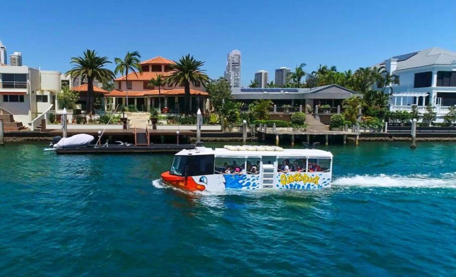 Surfers Paradise: Guided Gold Coast Amphibious Bus Tour - The Itinerary in Detail