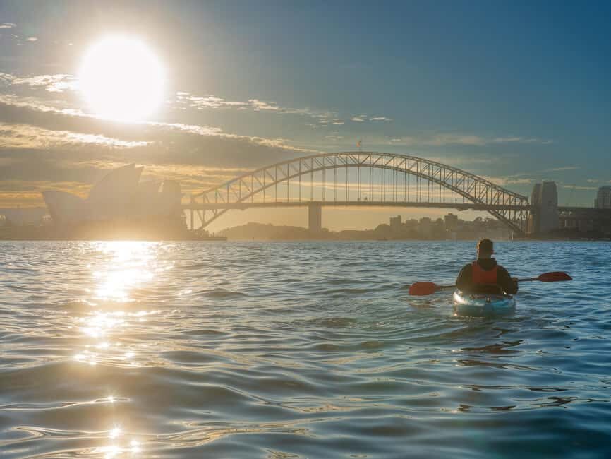 Sydney: Harbour Sunrise Kayak Tour - The Itinerary in Detail
