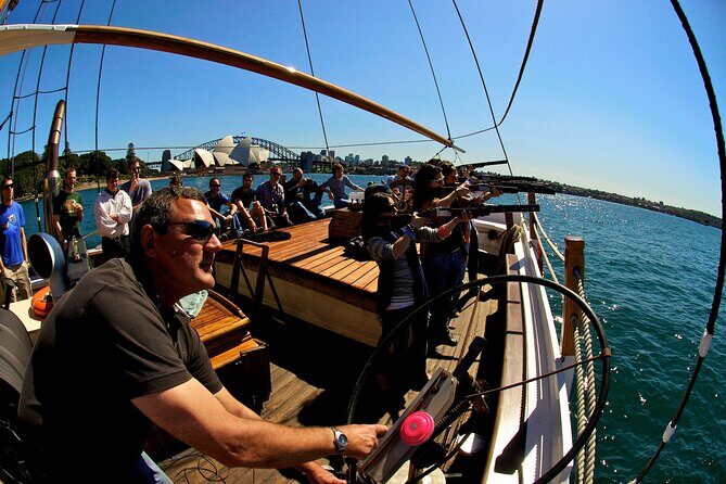 Sydney Harbour Tall Ship Laser Clay Shooting with Mast Climb - Why This Tour Works