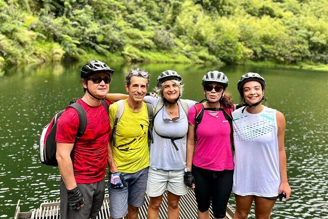 Tahiti excursion adventure circuit MTB MTB E-Bike private valley - The Experience of the Guides & Small Group Dynamics