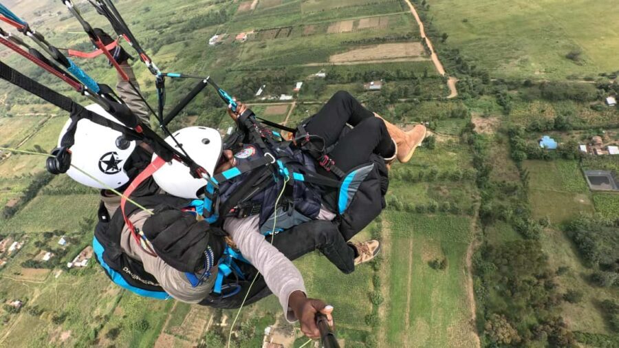 Tandem Paragliding with Free GoPro Footage from Nairobi - The Value of the Experience