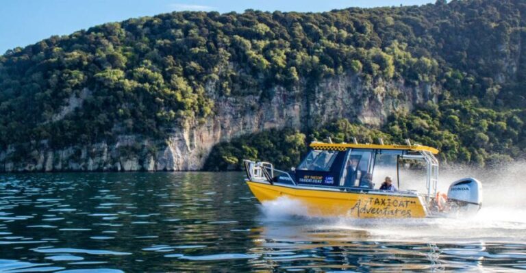 Taupo: Lake Taupo Western Bays Catamaran Tour with Bush Walk - The Value of the Tour