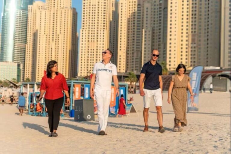 Trendy Dubai Marina, JBR, and Bluewaters Island Guided Tour - Visiting Jumeirah Beach Residences (JBR)