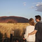Uluru: Sacred Sites & Sunset Tour with Wine & Cheeseboard - Watching the Sunset