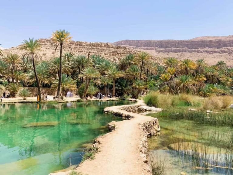 Wadi Bani Khalid - Wahiba Sands Desert - Sunset - A Cultural Touch: Bedouin House Visit