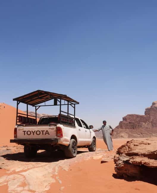 Wadi Rum: Famous place UNESCO Jeep Tour Camel Ride Option - Exploring the Wadi Rum Experience