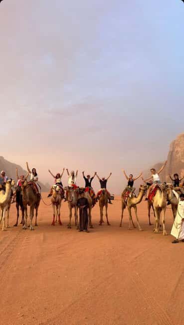 Wadi Rum: Half-Day Jeep Tour with Dinner and Camp Stay - What We Appreciate and What to Watch Out For
